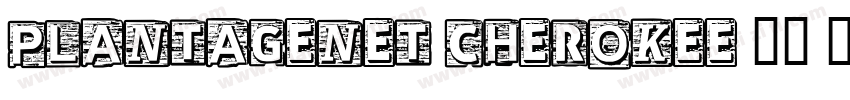 Plantagenet Cherokee 普通 (西方)字体转换